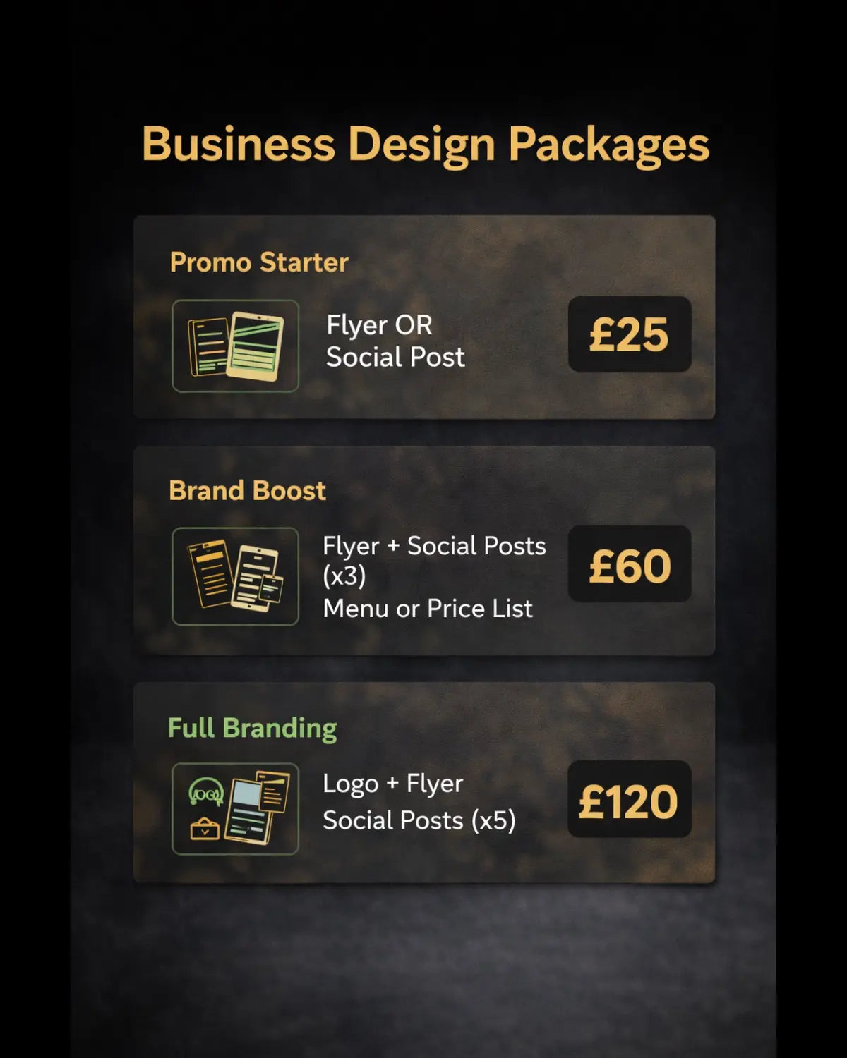 Business Logo & Flyer Design Package | Professional Branding for Small Businesses