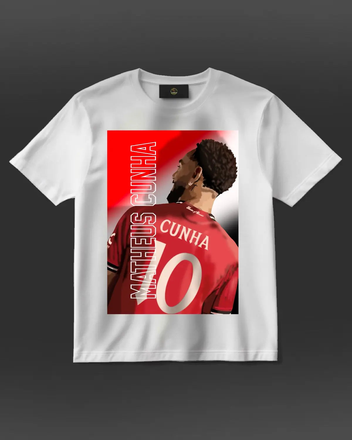 Matheus Cunha Manchester United T-Shirt – By GrizzlyGFX