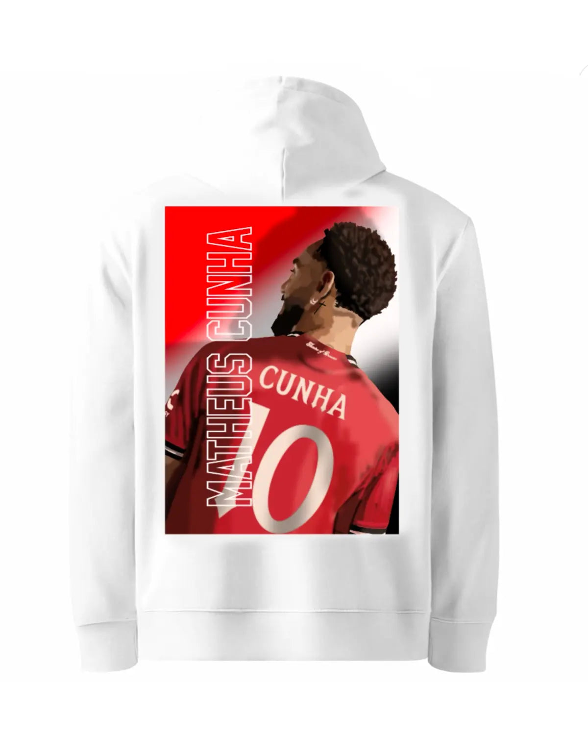 Matheus Cunha Manchester United Hoodie – GrizzlyGFX Design