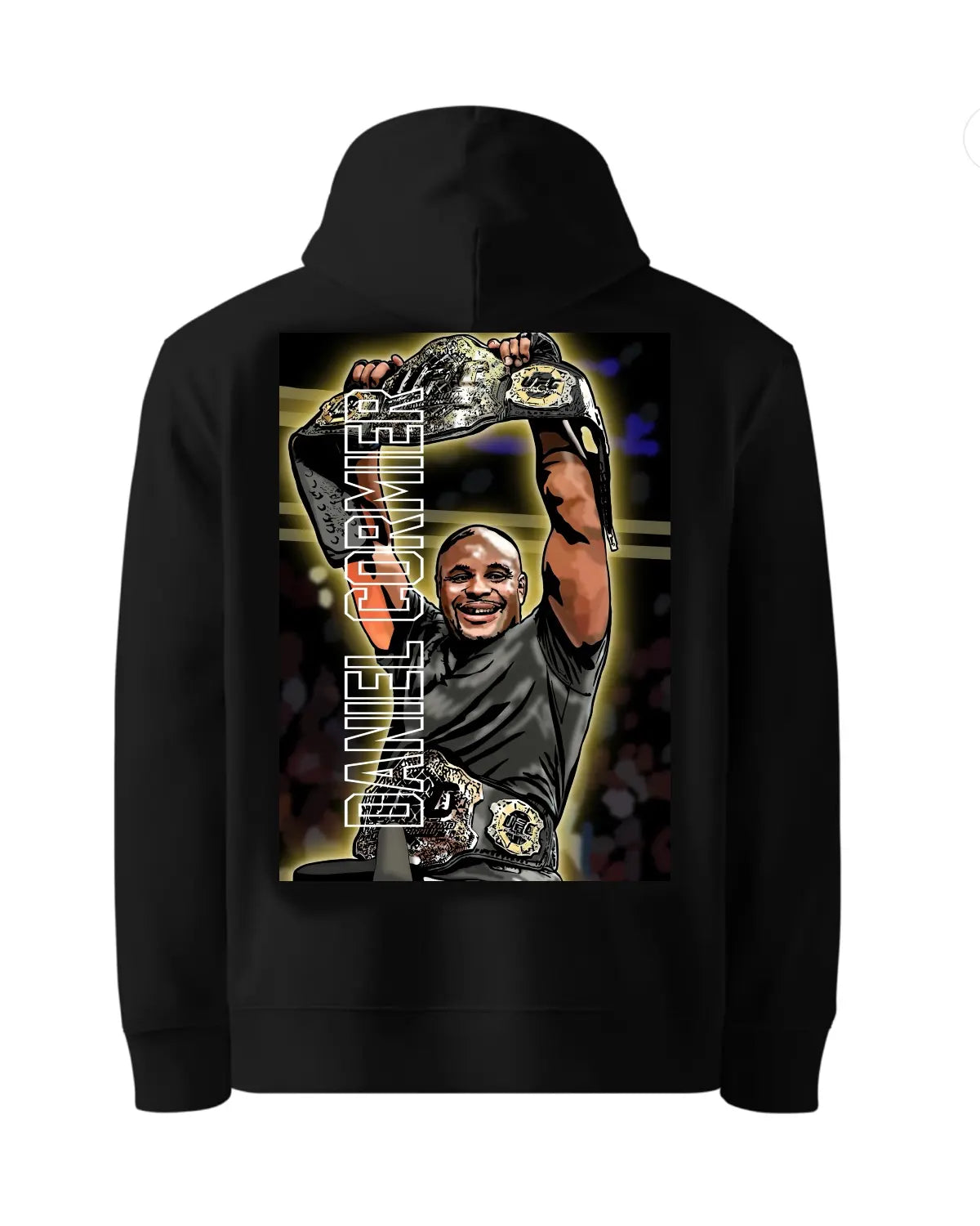 Daniel “DC” Cormier Double Champ UFC Hoodie – GrizzlyGFX Adult Unisex (Black or White)