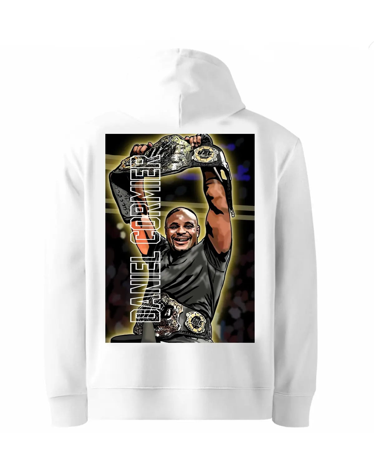 Daniel “DC” Cormier Double Champ UFC Hoodie – GrizzlyGFX Adult Unisex (Black or White)