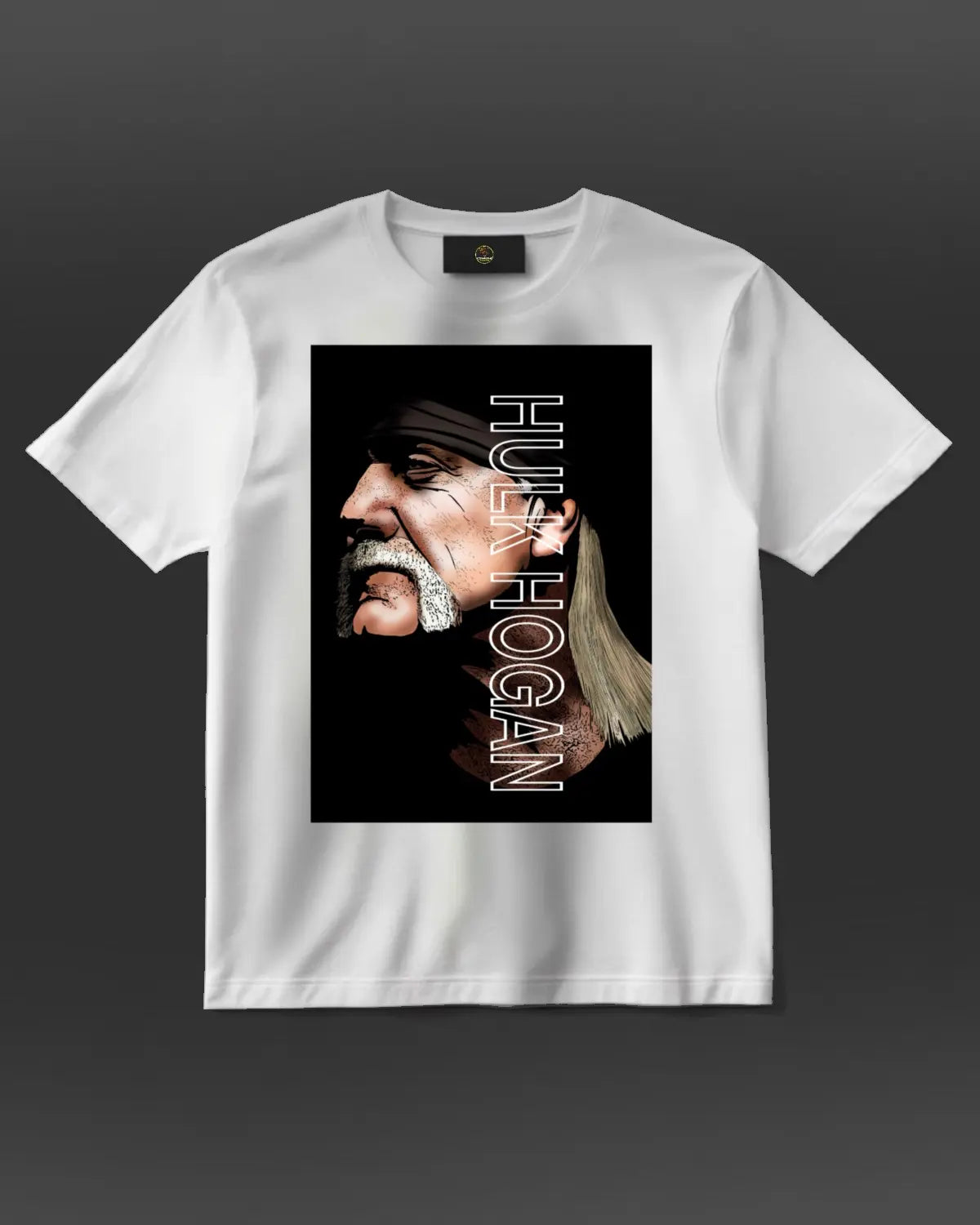 Hulk Hogan Tribute T-Shirt – By GrizzlyGFX | Adult Unisex (Black or White)