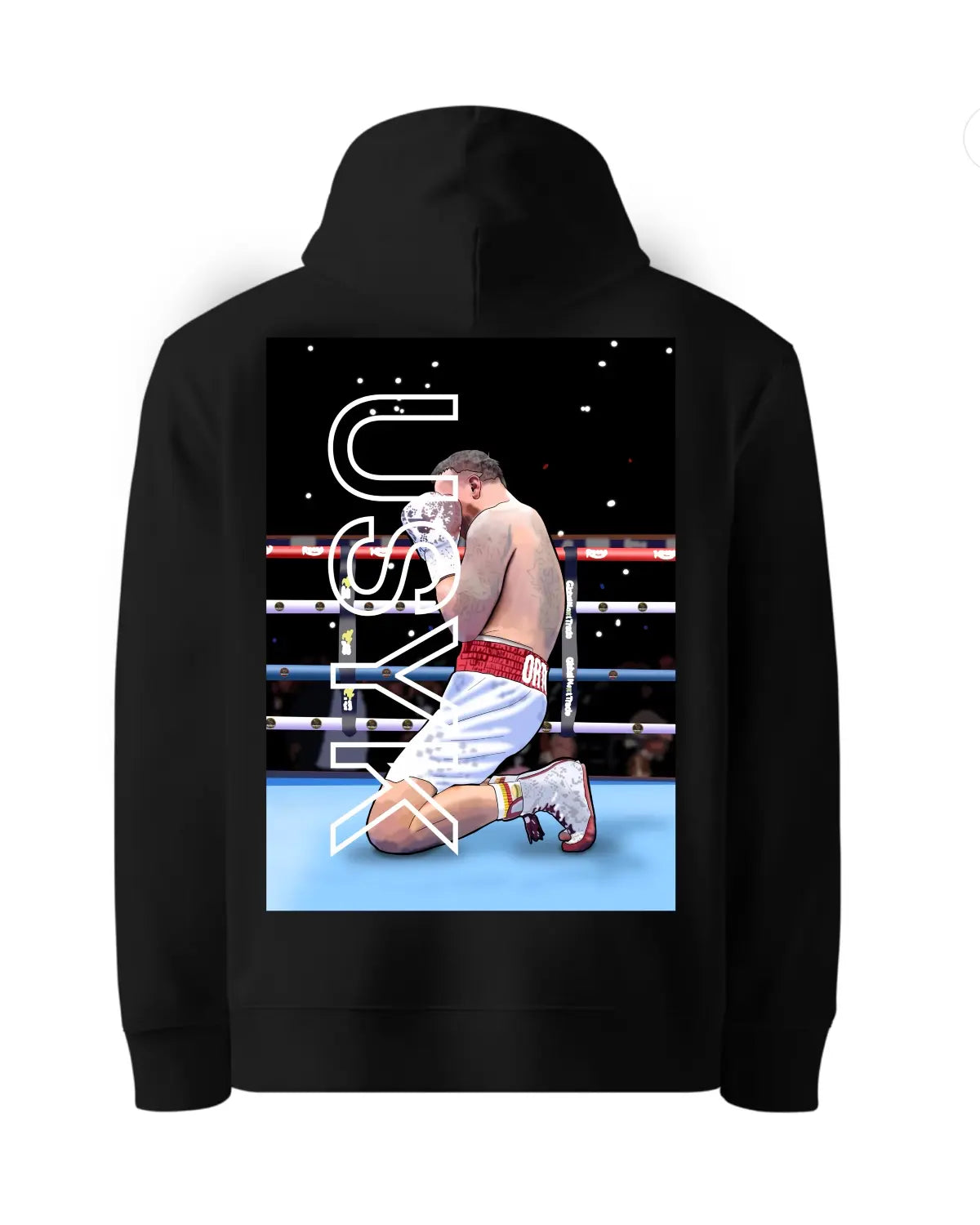 Oleksandr Usyk Undisputed Champion Hoodie by GrizzlyGFX