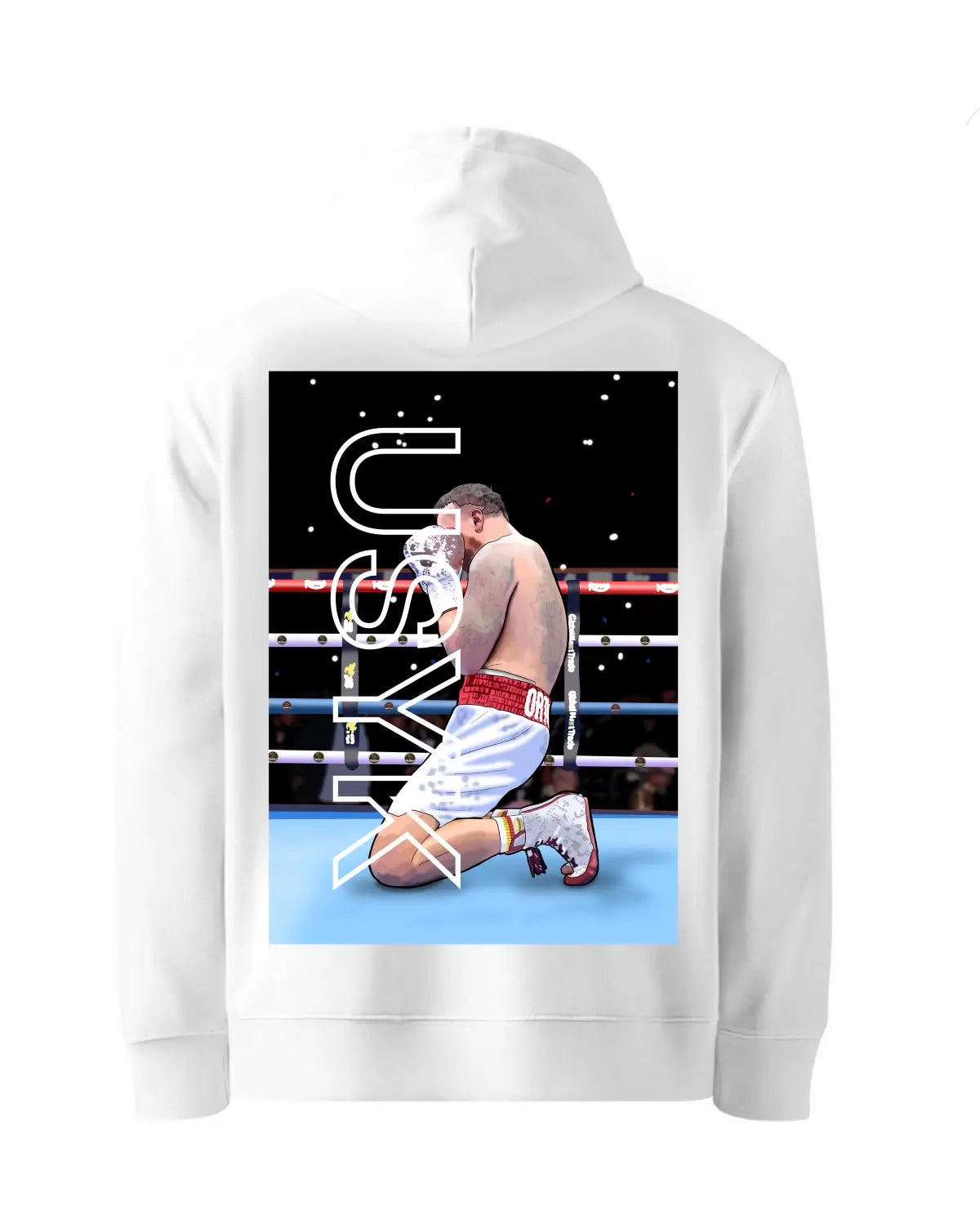 Oleksandr Usyk Undisputed Champion Hoodie by GrizzlyGFX