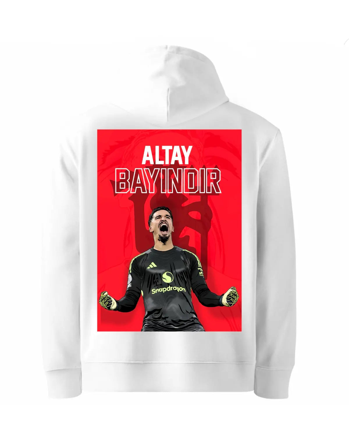 Altay Bayındır Manchester United Goalkeeper Hoodie | GrizzlyGFX | Black or White Adults S–XXL