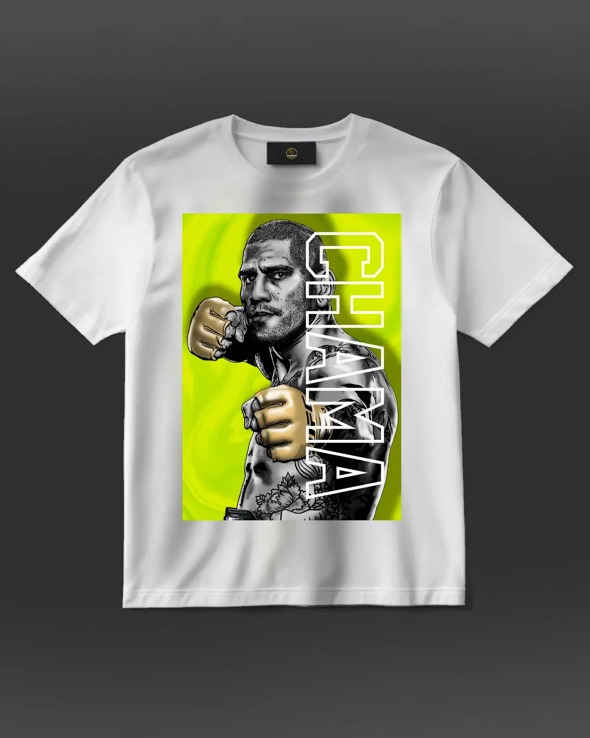 Alex “Poatan” Pereira CHAMA AND NEW T-Shirt | UFC Light Heavyweight Champion 2025 | GrizzlyGFX MMA Tee