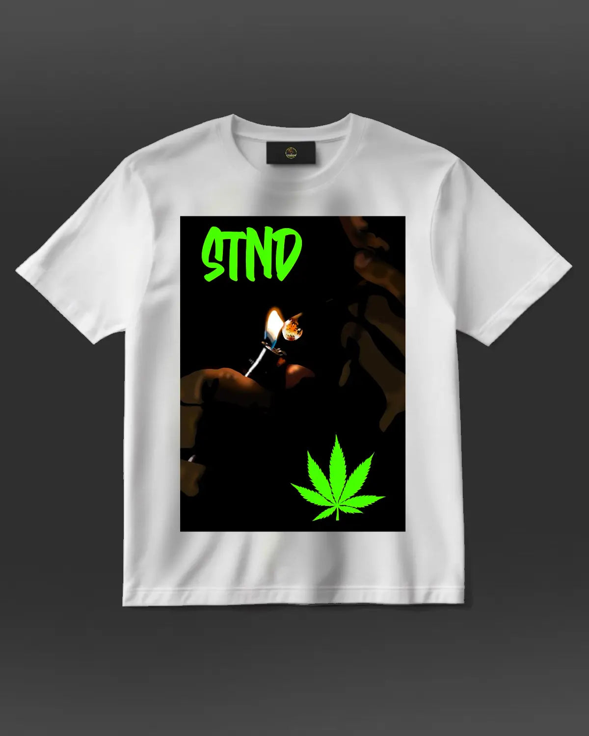 STND “Lighting Up in the Dark” T-Shirt | GrizzlySlapz