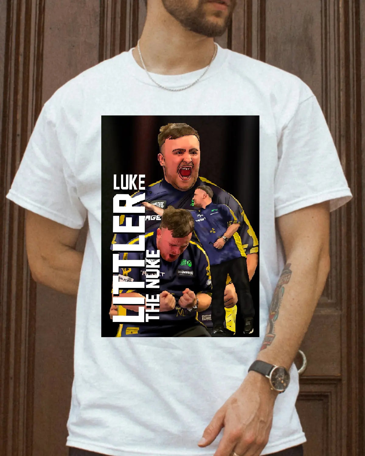 Luke Littler “The Nuke” Darts Prodigy T-Shirt | Future GOAT Artwork by GrizzlyGFX