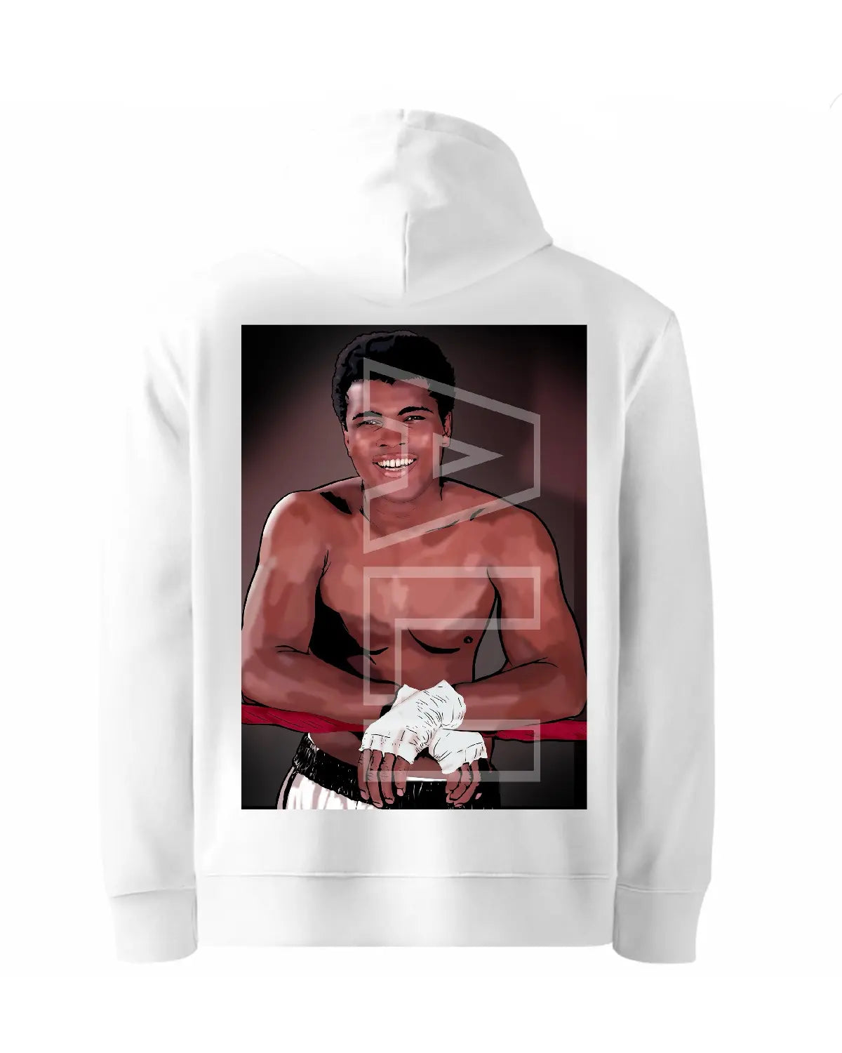 Muhammad Ali The Greatest Boxing Hoodie | Legendary Fight Artwork by GrizzlyGFX