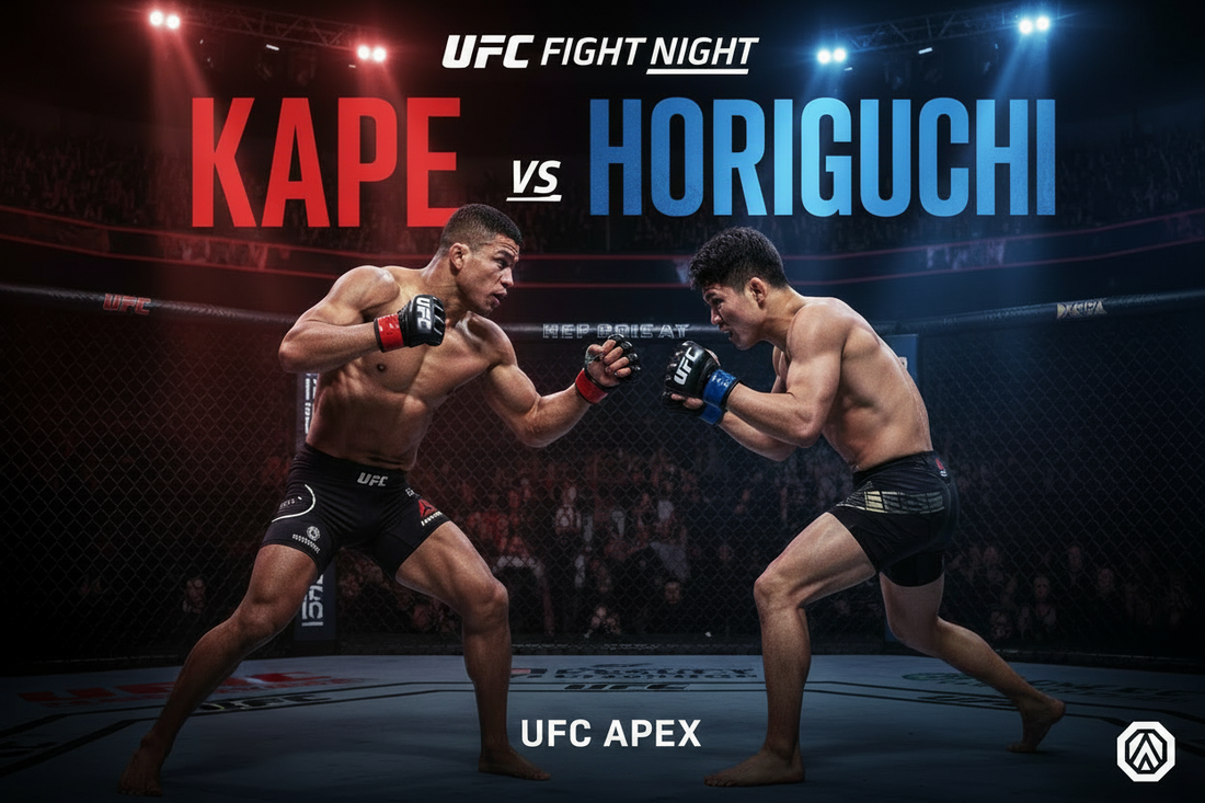 UFC Fight Night Kape vs Horiguchi Recap: Manel Kape Gets Revenge And Makes A Flyweight Statement