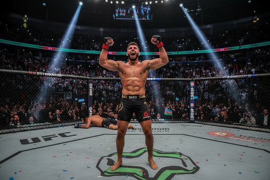 UFC Baku Results: Rafael Fiziev Delivers Stunning Knockout In Front Of His Home Crowd
