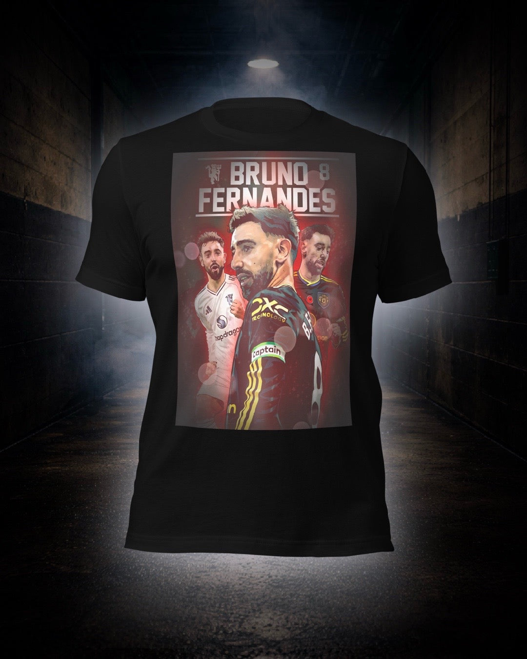 Bruno Fernandes | Captain | Football T-Shirt - Grizzly Collective