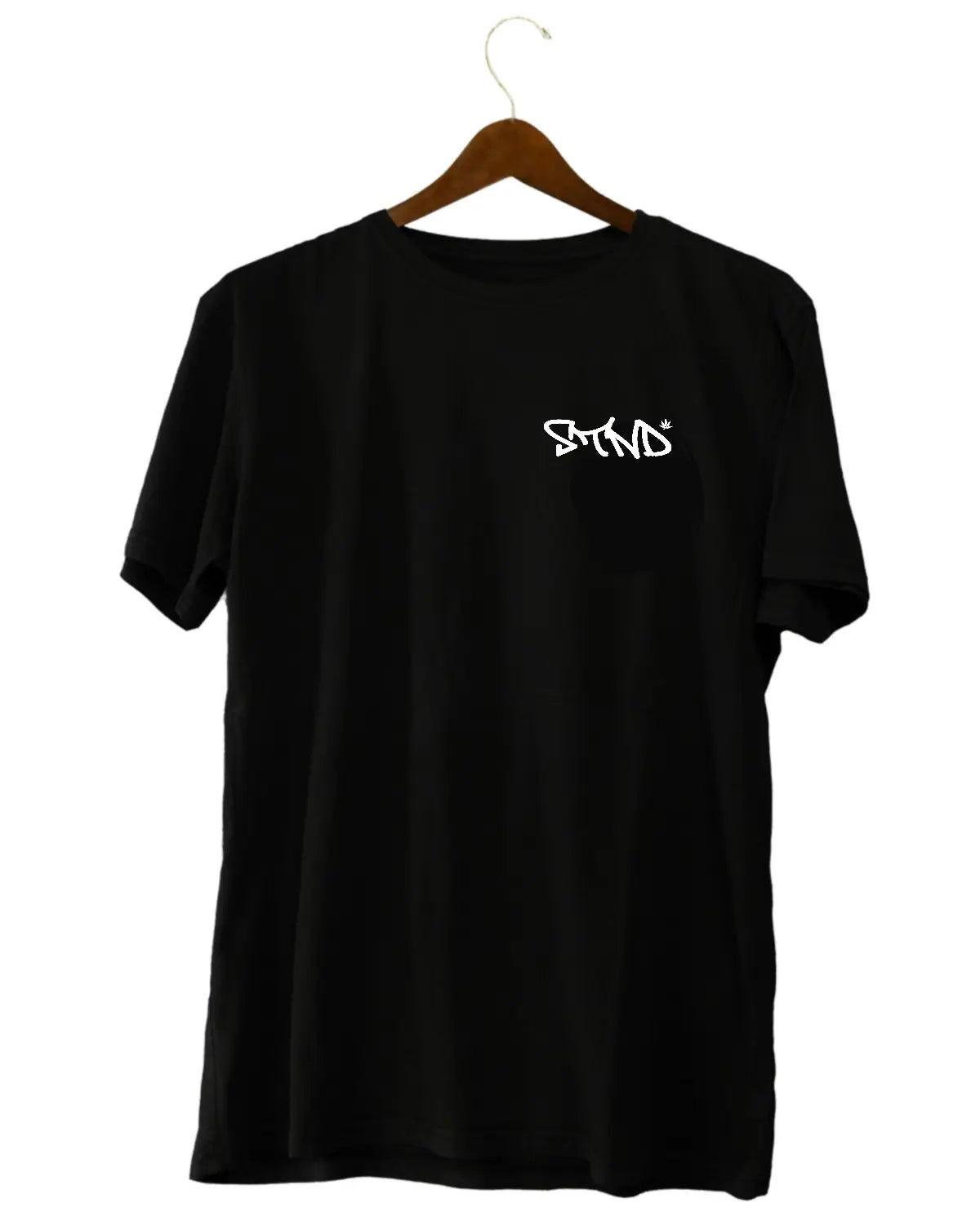 STND Ashtray T-Shirt | Gritty Minimal Weed Streetwear by GrizzlySlapz