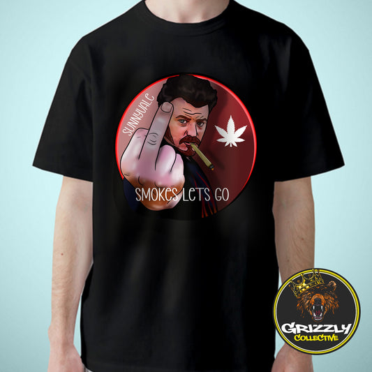 Black “Ricky Sunnyvale Smokes Let’s Go” Trailer Park Boys T-Shirt