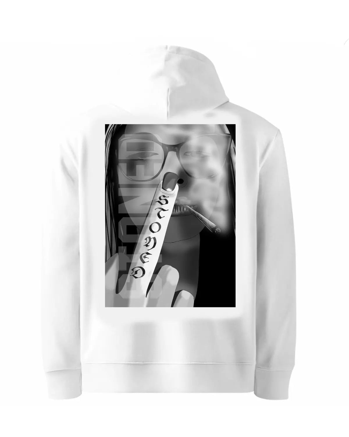 Stoned Attitude Unfiltered Hoodie – GrizzlySlapz Streetwear Edition