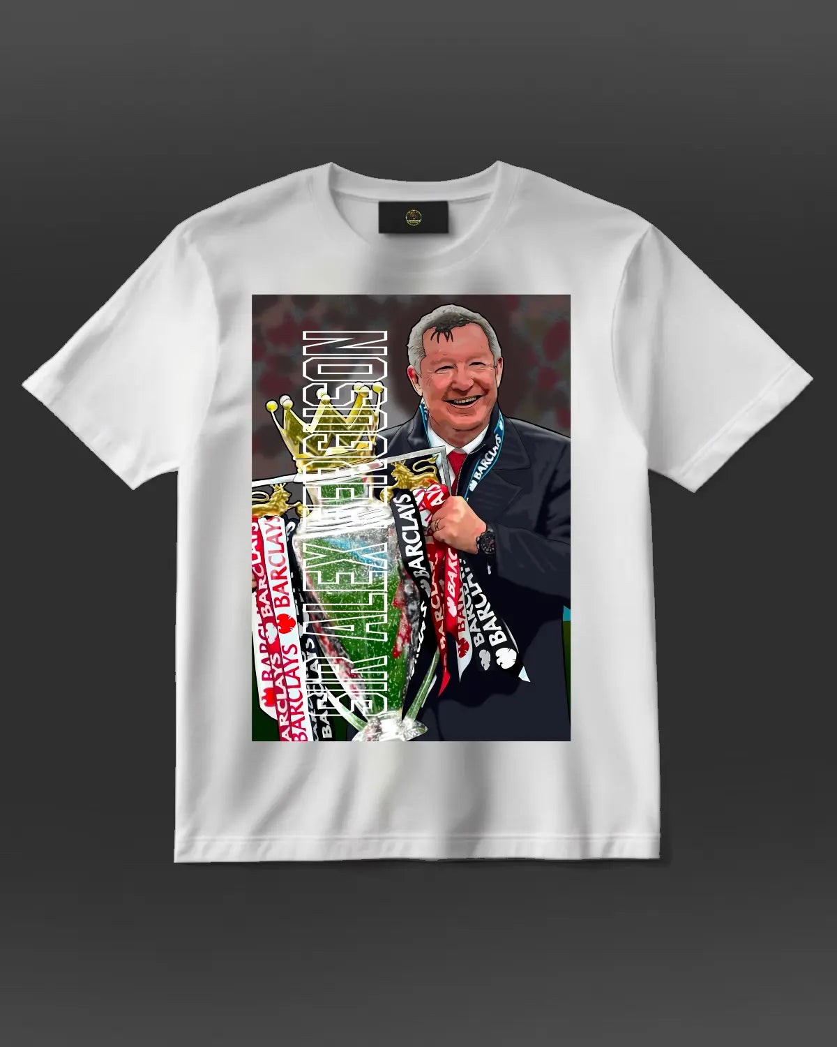 Sir Alex Ferguson – The Greatest Manager Ever | GrizzlyGFX T-Shirt