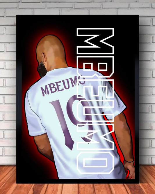 Bryan Mbeumo Manchester United Canvas (Large – 24x36”)
