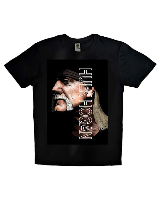 Hulk Hogan Tribute T-Shirt – By GrizzlyGFX | Adult Unisex (Black or White)