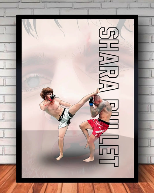 Large (24”x36”) — SHARA “Bullet” Magomedov Framed Canvas