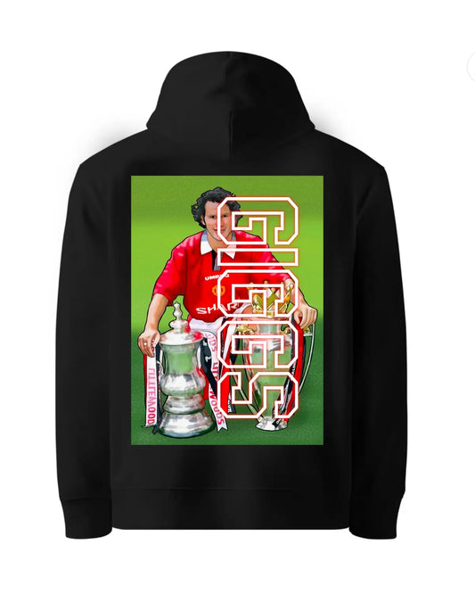 Ryan Giggs 95/96 Double Winners Hoodie – Manchester United Throwback Tribute