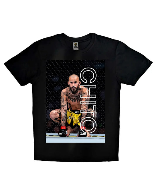 Marlon “Chito” Vera UFC Bantamweight Ecuadorian MMA Master T-Shirt by GrizzlyGFX – Black or White Adult Unisex