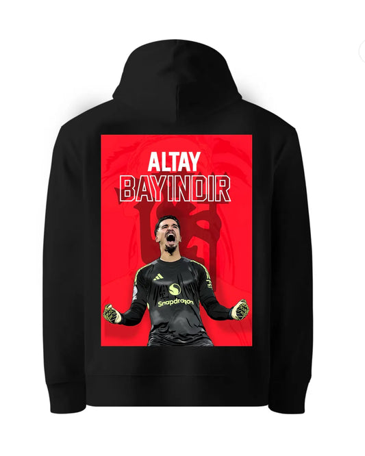 Altay Bayındır Manchester United Goalkeeper Hoodie | GrizzlyGFX | Black or White Adults S–XXL