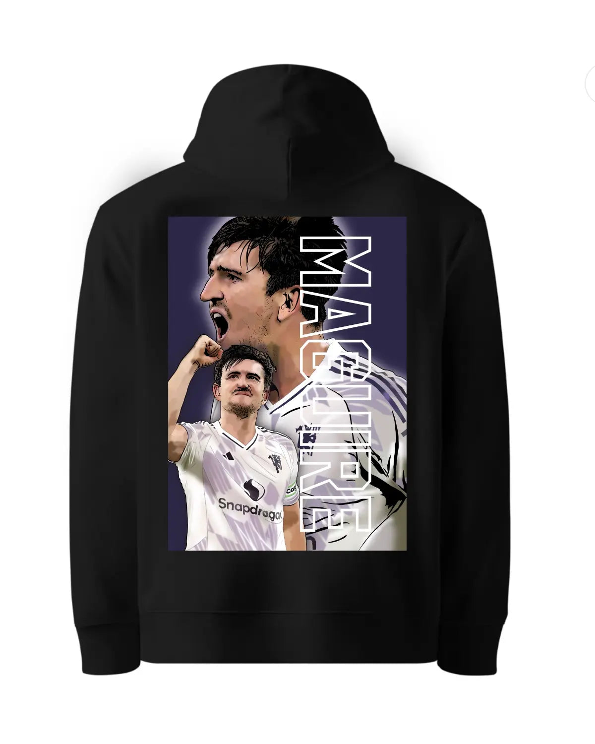 Harry Maguire – The Redemption Arc Hoodie | Manchester United Hero by GrizzlyGFX