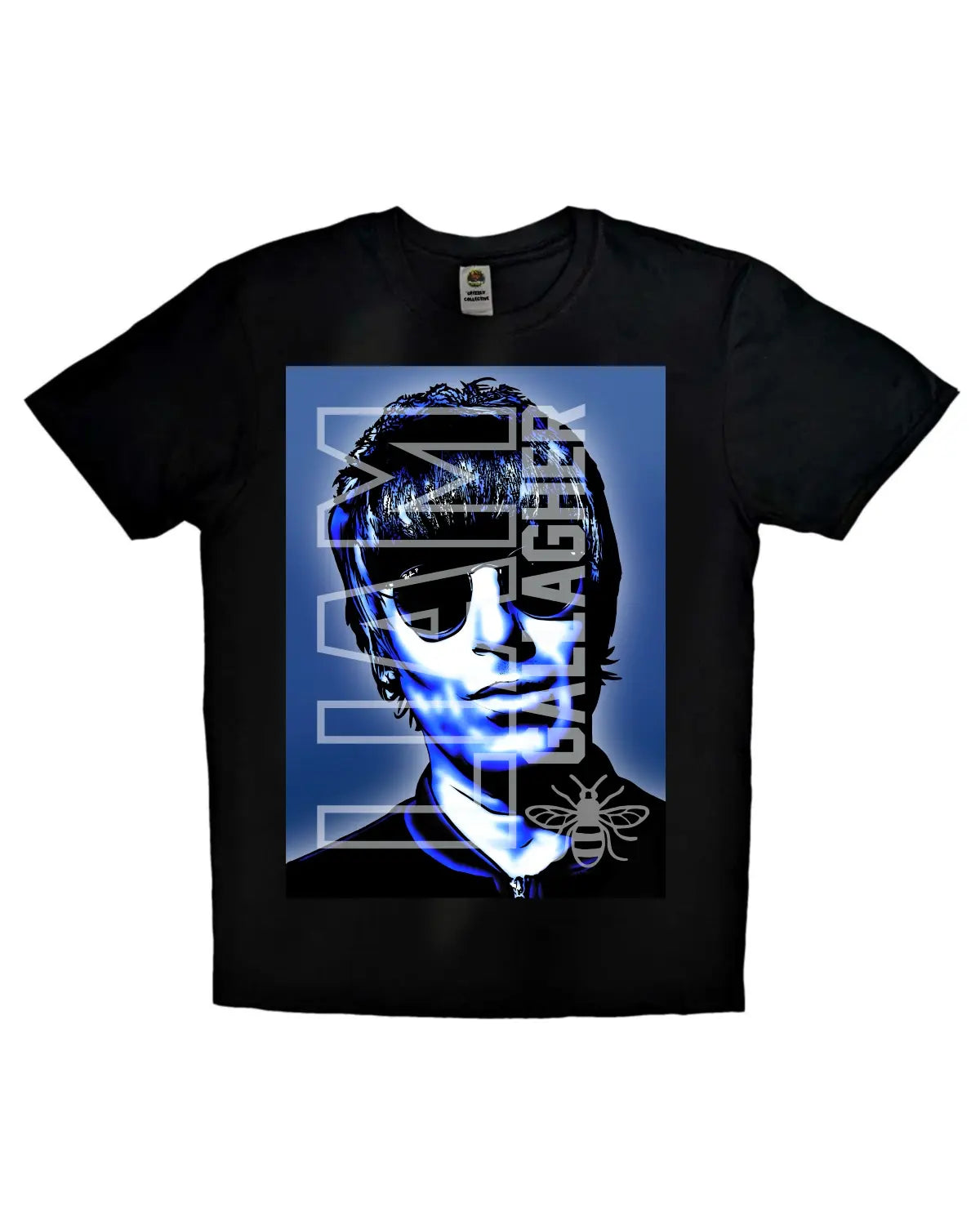 Liam Gallagher “Manchester’s Rock ’n’ Roll Icon” T-Shirt – Oasis Legend Tribute by GrizzlyGFX (Unisex XS–XXL)