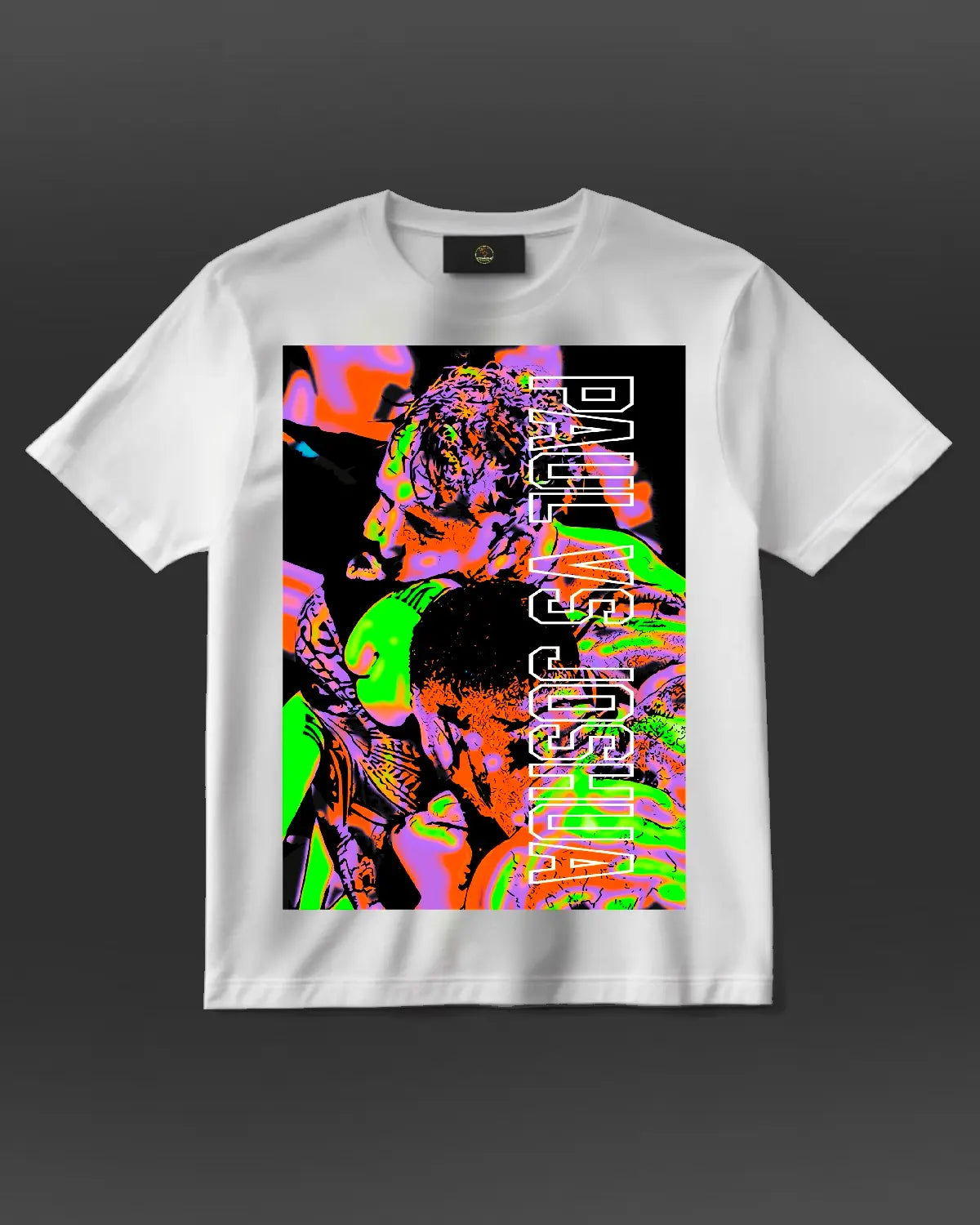 Anthony Joshua Shatters Jake Paul – Jaw-Dropping KO Artwork T-Shirt by GrizzlyGFX | Boxing Champion Design | Adults Unisex