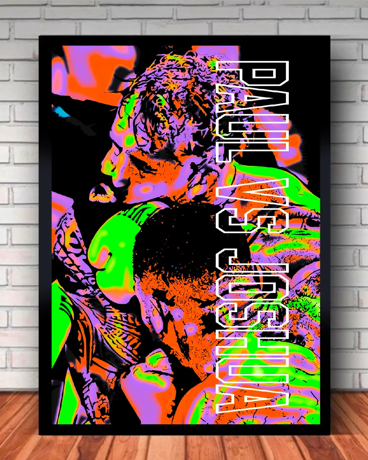 The Heavyweight Statement – Joshua Knocks Out Jake Paul”

Premium Large Framed Canvas • 24×36 • By GrizzlyGFX