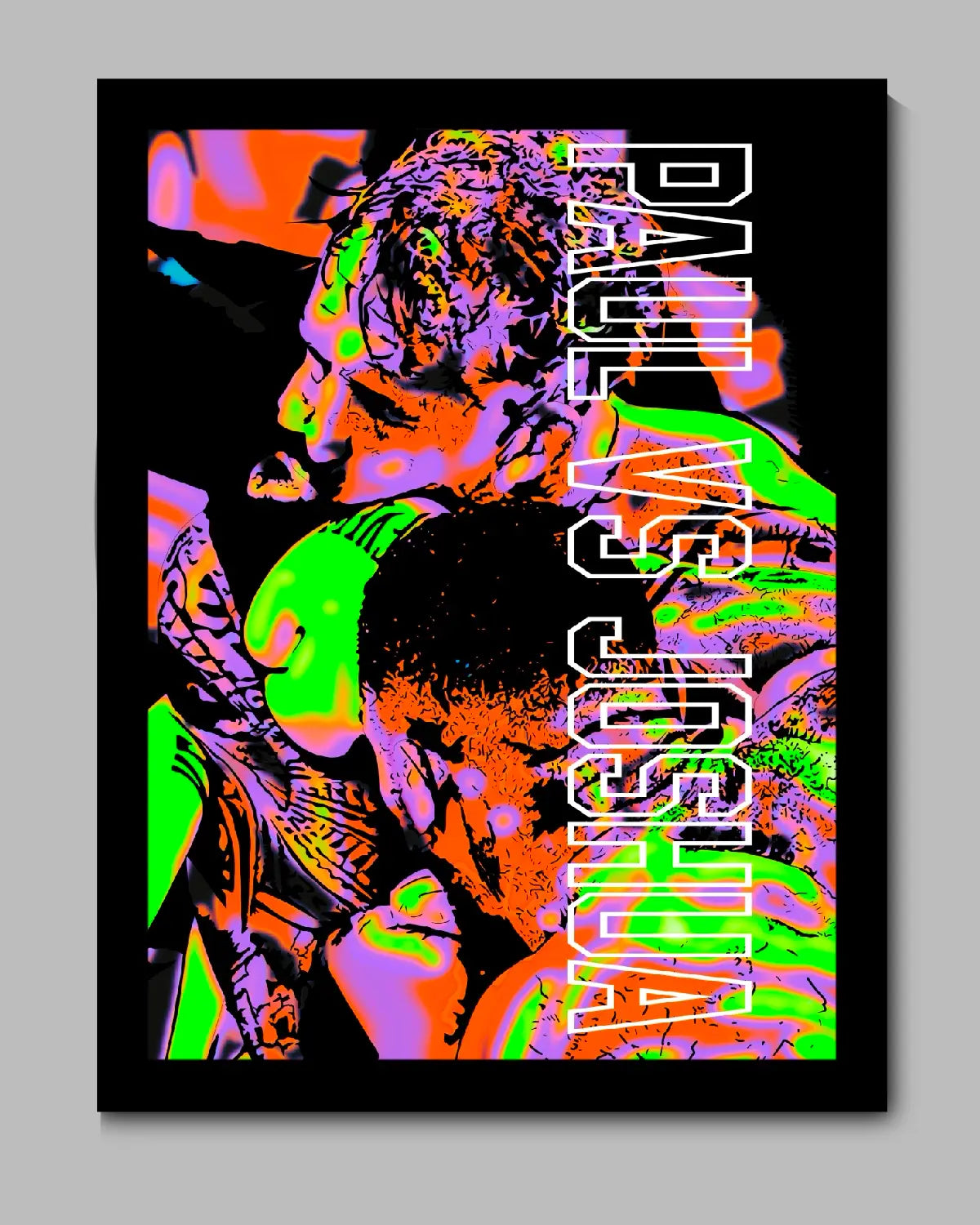 The Heavyweight Statement – Joshua Knocks Out Jake Paul”

Premium Large Framed Canvas • 24×36 • By GrizzlyGFX