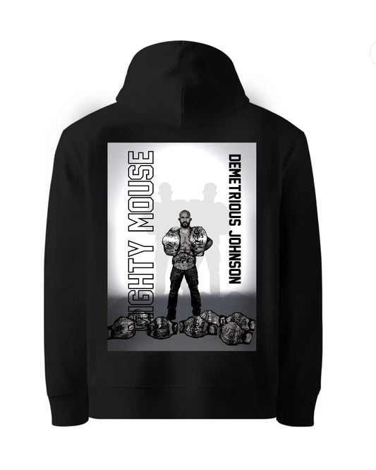 Demetrious Johnson GOAT MMA Hoodie | Legendary Fight Artwork by GrizzlyGFX