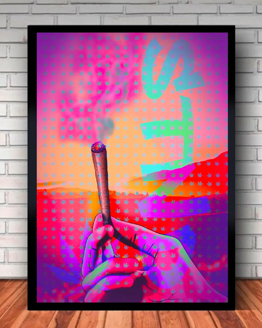 STND Paradise Stillness Canvas Wall Art – 24x36 | GrizzlySlapz