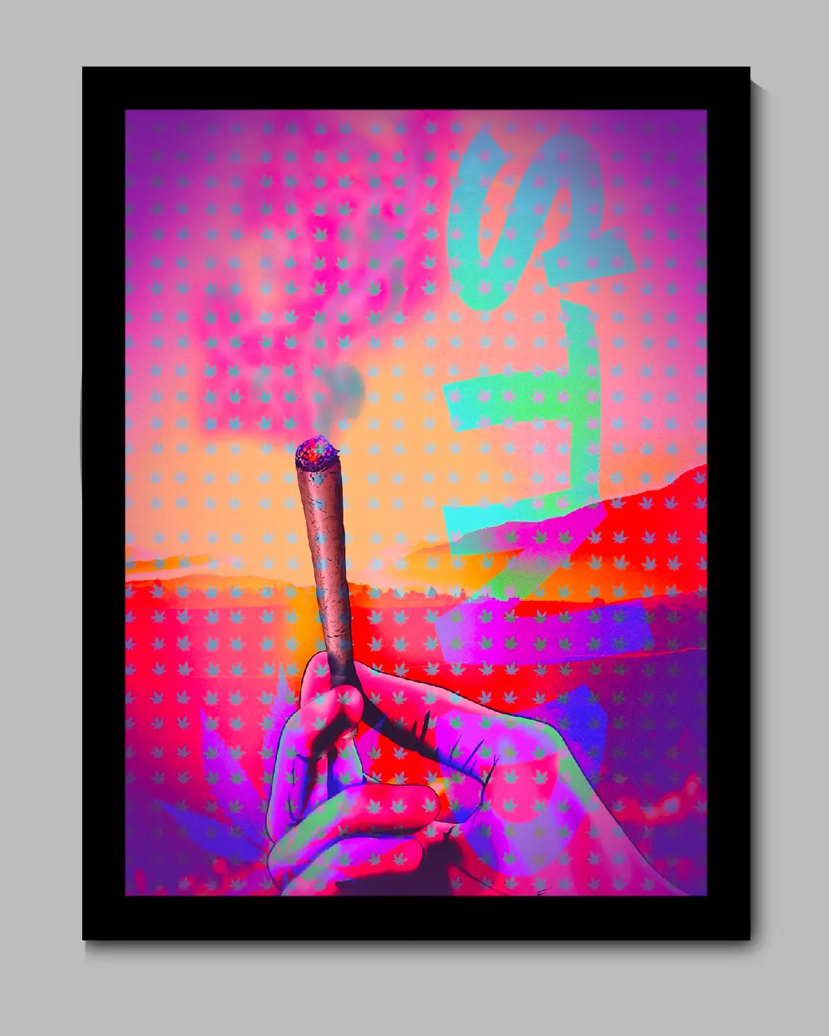 STND Paradise Stillness Canvas Wall Art – 24x36 | GrizzlySlapz