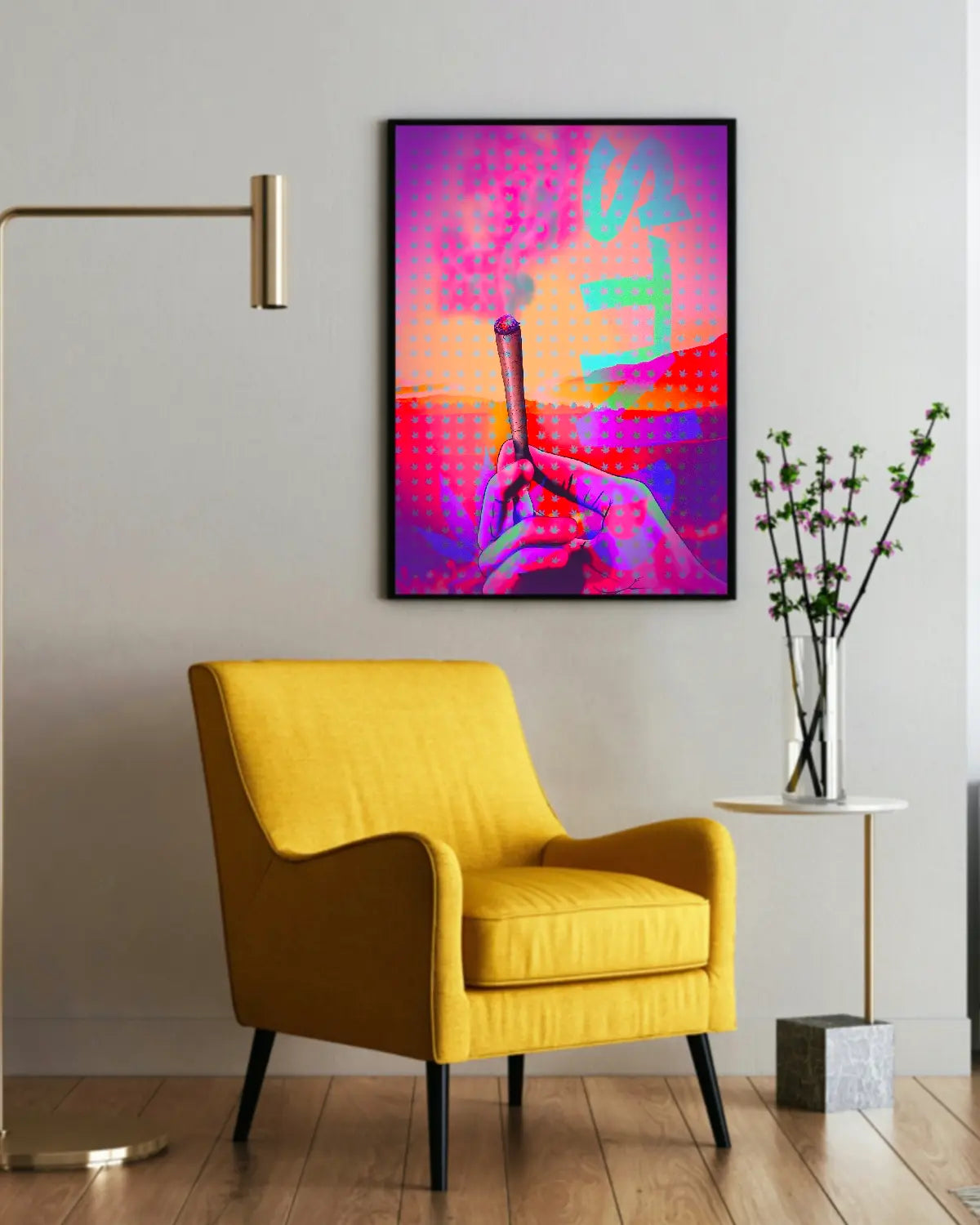 STND Paradise Stillness Canvas Wall Art – 24x36 | GrizzlySlapz