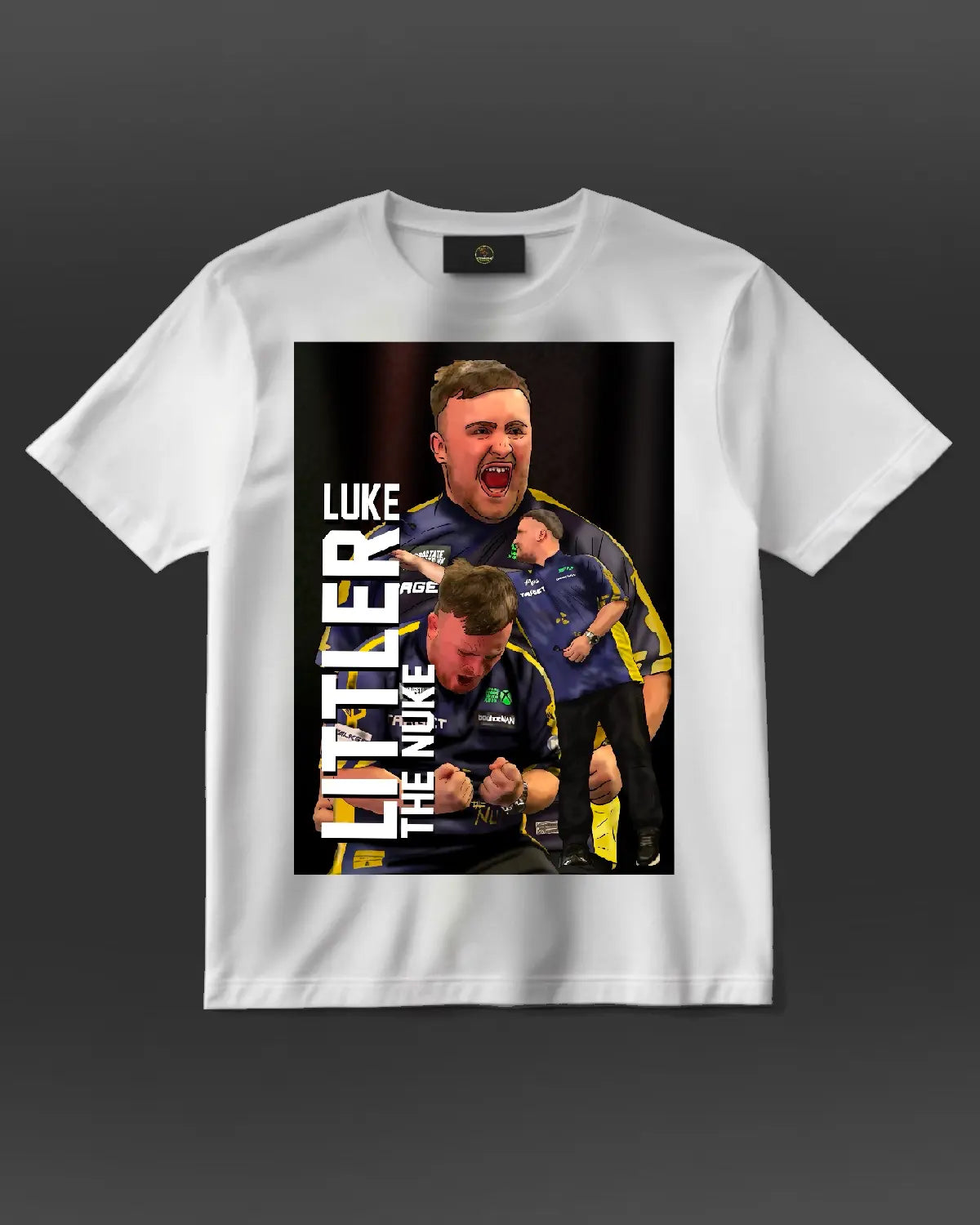 Luke Littler “The Nuke” Darts Prodigy T-Shirt | Future GOAT Artwork by GrizzlyGFX