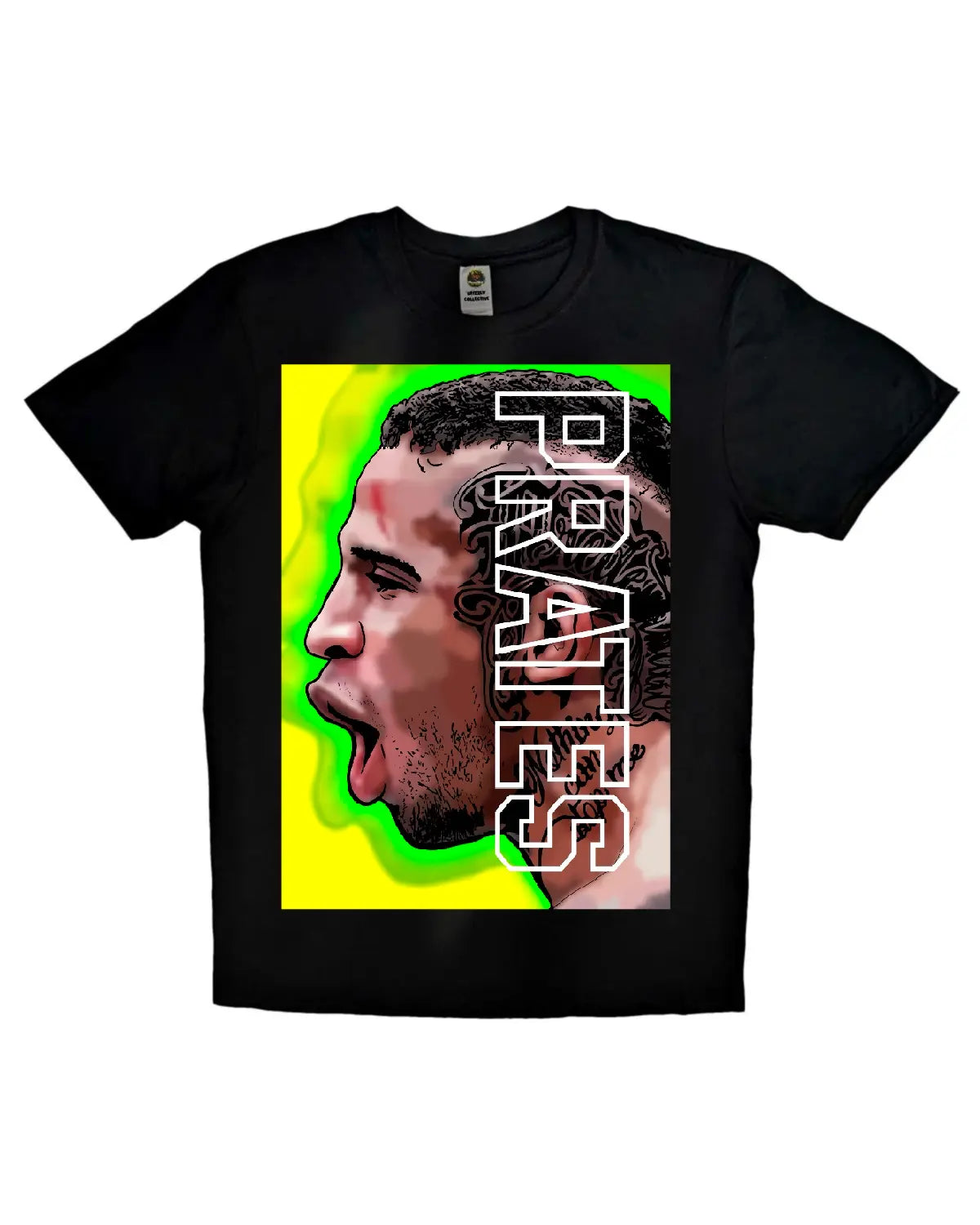 Carlos Prates UFC Fight Night T-Shirt – Limited GrizzlyGFX Drop
