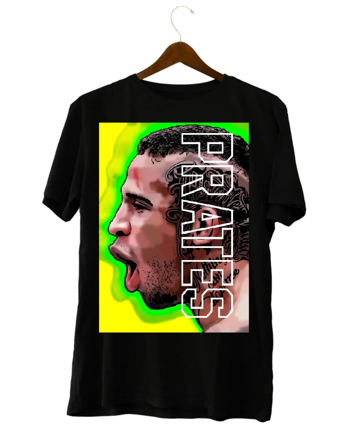 Carlos Prates UFC Fight Night T-Shirt – Limited GrizzlyGFX Drop