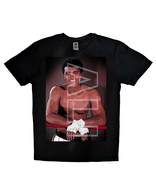 Muhammad Ali The Greatest Boxing T-Shirt | Iconic Boxing Artwork by GrizzlyGFX