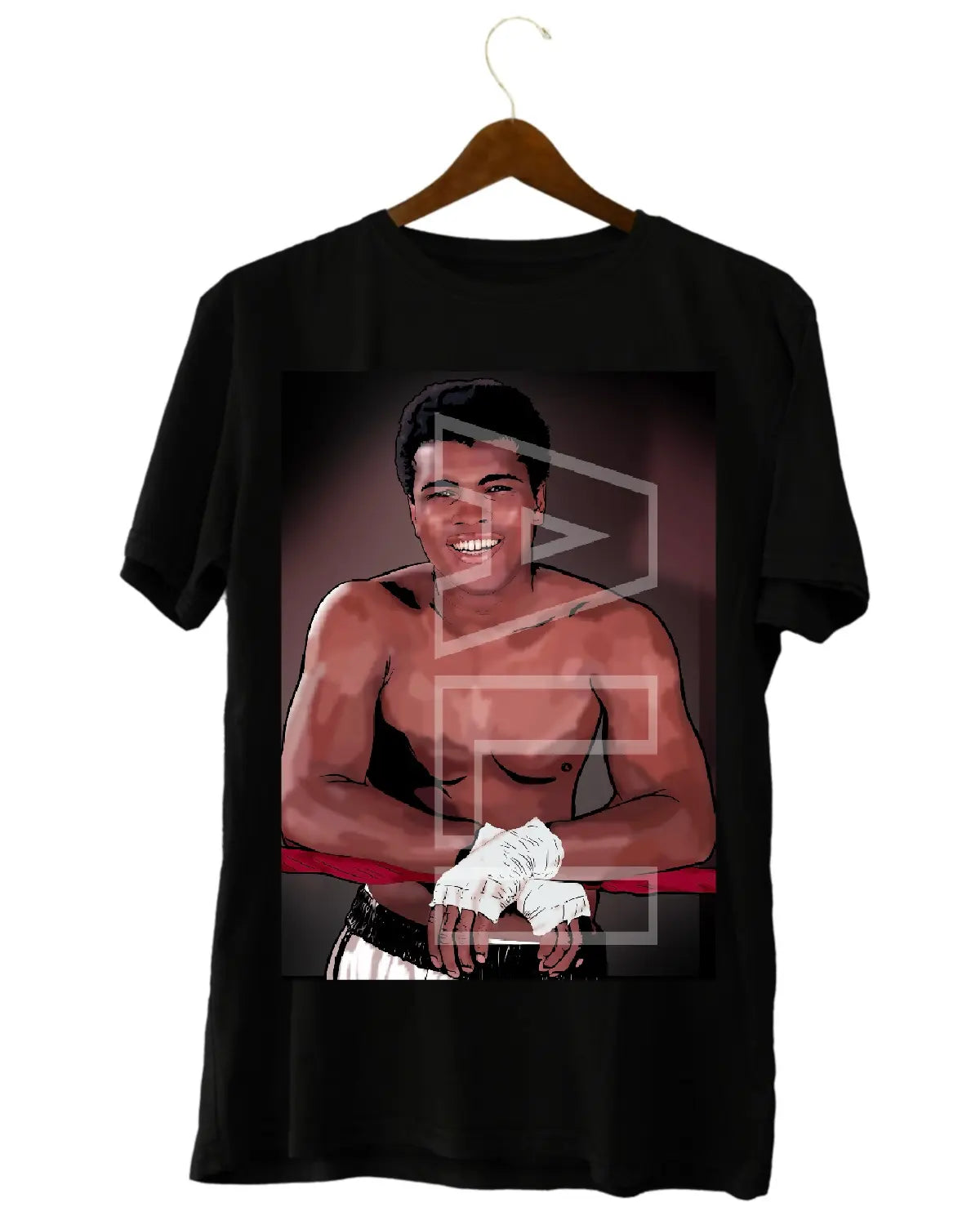 Muhammad Ali The Greatest Boxing T-Shirt | Iconic Boxing Artwork by GrizzlyGFX