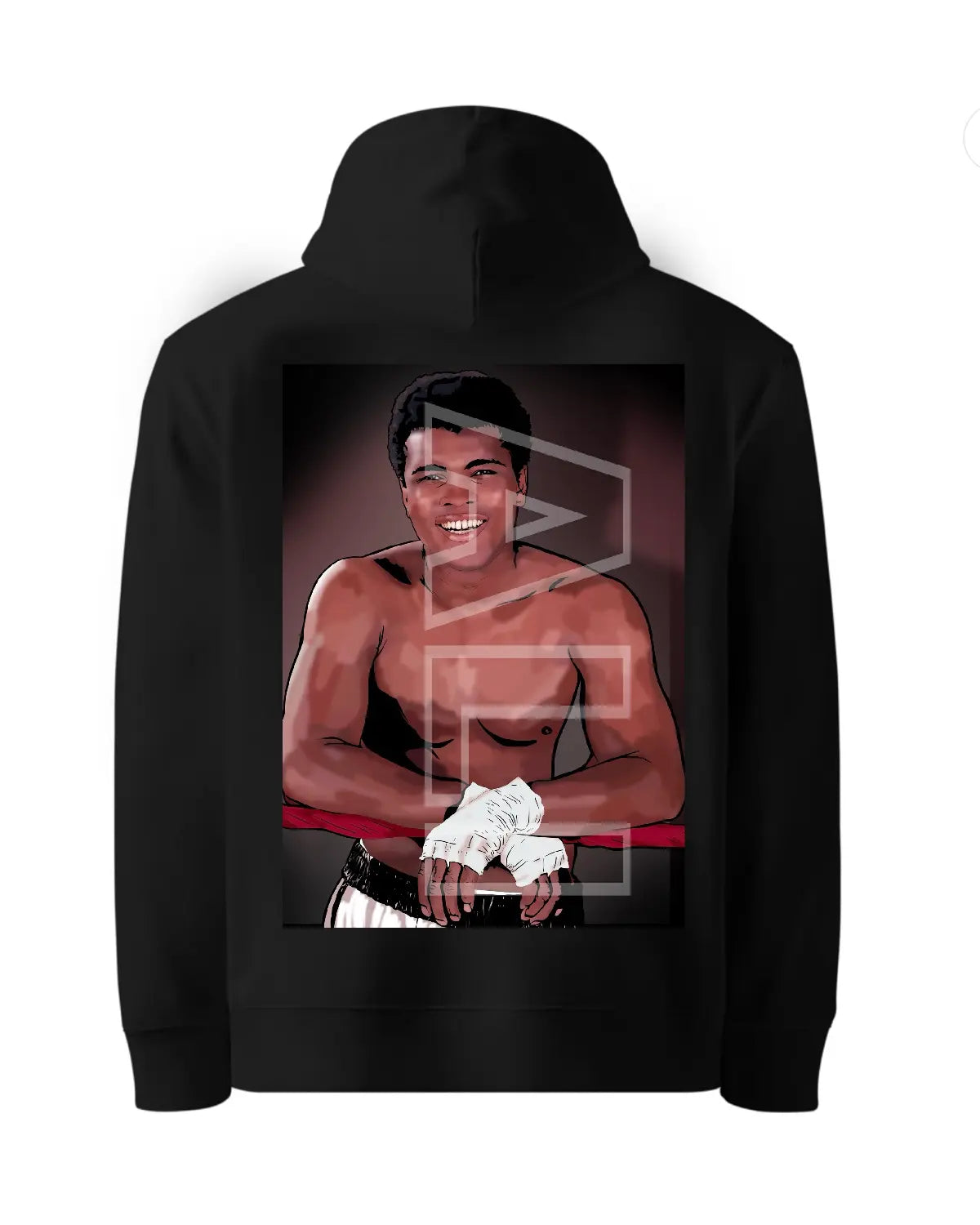 Muhammad Ali The Greatest Boxing Hoodie | Legendary Fight Artwork by GrizzlyGFX